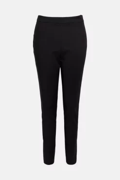 Best Sale ✔️ Karen Millen Essential Techno Side Zip Woven Trouser 👏 -Occasionwear Popular Store akk00179 black xl 4