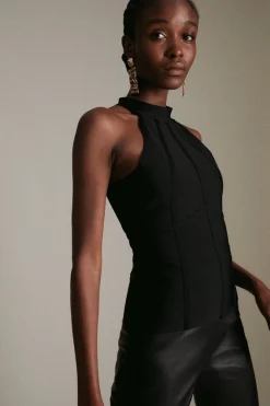 Flash Sale 🥰 Karen Millen Bandage Halter Top Made With Recycled Yarn ⭐