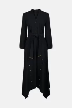 Best reviews of ๐ Karen Millen Soft Tailored Button Detail Hi-low Hem Maxi ๐ Dress โค๏ธ 8 Best reviews of ๐ Karen Millen Soft Tailored Button Detail Hi-low Hem Maxi ๐ Dress โค๏ธ -Occasionwear Popular Store akk04484 black xl 3