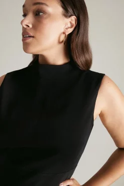 Wholesale ๐ Karen Millen Plus Size Soft Tailored High Low Midi ๐ Dress ๐ฅฐ 9 Wholesale ๐ Karen Millen Plus Size Soft Tailored High Low Midi ๐ Dress ๐ฅฐ -Occasionwear Popular Store akk05601 black xl 1