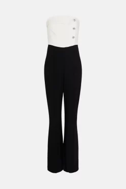 Best reviews of ๐ Karen Millen Compact Viscose Colour Block Tux Jumpsuit - mono ๐ 10 Best reviews of ๐ Karen Millen Compact Viscose Colour Block Tux Jumpsuit - mono ๐ -Occasionwear Popular Store akk06079 mono xl 3