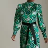 Best reviews of โ Karen Millen Tile Print Satin Woven Mini ๐ Dress - green ๐ 1 Best reviews of โ Karen Millen Tile Print Satin Woven Mini ๐ Dress - green ๐ -Occasionwear Popular Store akk06118 green xl