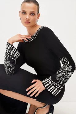 Occasionwear Popular Store -Occasionwear Popular Store akk06478 black xl 1