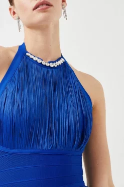 Deals ๐คฉ Karen Millen Petite Bandage Knit Fringed ๐ Dress - cobalt ๐ 12 Deals ๐คฉ Karen Millen Petite Bandage Knit Fringed ๐ Dress - cobalt ๐ -Occasionwear Popular Store akk07059 cobalt xl 4