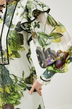 Best deal ๐ฅฐ Karen Millen Botanical Floral Woven Lace Up Tunic โญ 11 Best deal ๐ฅฐ Karen Millen Botanical Floral Woven Lace Up Tunic โญ -Occasionwear Popular Store akk07595 floral xl 2