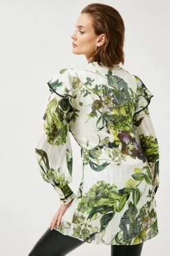 Best deal ๐ฅฐ Karen Millen Botanical Floral Woven Lace Up Tunic โญ 14 Best deal ๐ฅฐ Karen Millen Botanical Floral Woven Lace Up Tunic โญ -Occasionwear Popular Store akk07595 floral xl 5