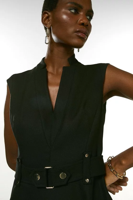 Outlet ๐ฅ Karen Millen Forever Cinch Waist Cap Sleeve A-Line Mini ๐ Dress ๐งจ 6 Outlet ๐ฅ Karen Millen Forever Cinch Waist Cap Sleeve A-Line Mini ๐ Dress ๐งจ - Image 4