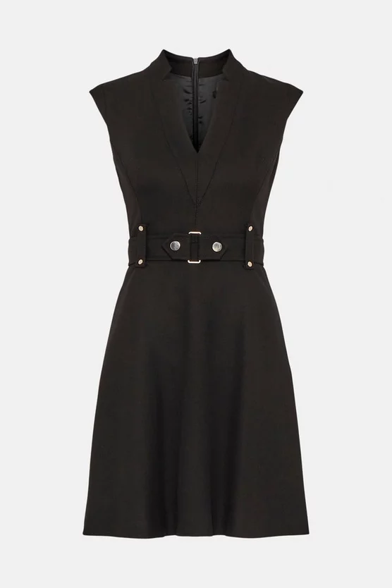 Outlet ๐ฅ Karen Millen Forever Cinch Waist Cap Sleeve A-Line Mini ๐ Dress ๐งจ 7 Outlet ๐ฅ Karen Millen Forever Cinch Waist Cap Sleeve A-Line Mini ๐ Dress ๐งจ - Image 5