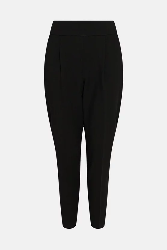 Hot Sale 🌟 Karen Millen Compact Stretch High Waist Tailored Trousers - black ⭐ 9 Hot Sale 🌟 Karen Millen Compact Stretch High Waist Tailored Trousers - black ⭐ - Image 8