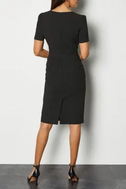 Best reviews of 🔔 Karen Millen Utility Midi 👗 Dress ⭐ -Occasionwear Popular Store akk98375 black xl 2