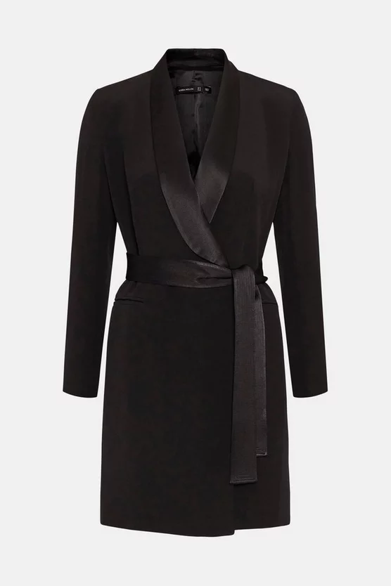 Deals ๐ Karen Millen Tuxedo Wrap Mini ๐ Dress ๐ฅฐ 6 Deals ๐ Karen Millen Tuxedo Wrap Mini ๐ Dress ๐ฅฐ - Image 4