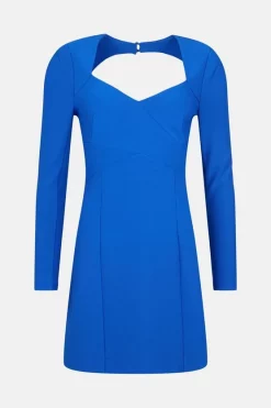 Cheapest 🎉 Karen Millen Petite Figure Form Stretch Woven Mini - cobalt 👍 -Occasionwear Popular Store bkk00029 cobalt xl 3
