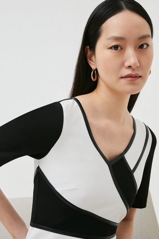 Cheapest ๐งจ Karen Millen Colour Block Jersey Pencil ๐ Dress ๐ฅฐ 4 Cheapest ๐งจ Karen Millen Colour Block Jersey Pencil ๐ Dress ๐ฅฐ - Image 2
