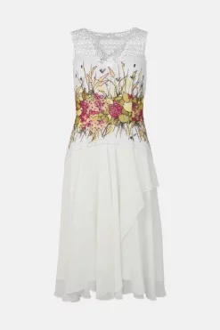 Best Pirce ⌛ Karen Millen Placed Floral Guipure Lace Pleat Midi - ivory ❤️ 10 Best Pirce ⌛ Karen Millen Placed Floral Guipure Lace Pleat Midi - ivory ❤️ -Occasionwear Popular Store bkk00475 ivory xl 3