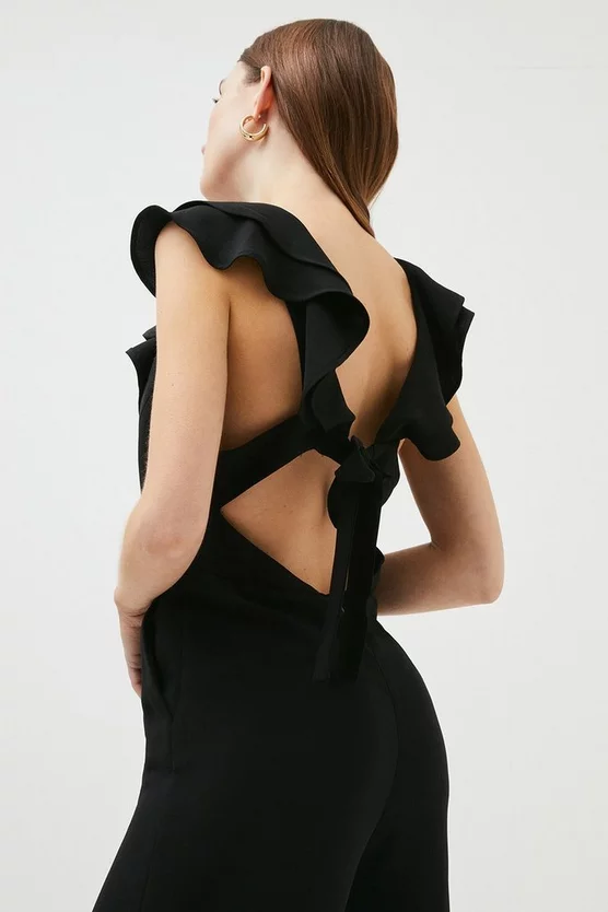 Deals โค๏ธ Karen Millen Soft Tailored Ruffle Detail Jumpsuit ๐ฅ 4 Deals โค๏ธ Karen Millen Soft Tailored Ruffle Detail Jumpsuit ๐ฅ - Image 2