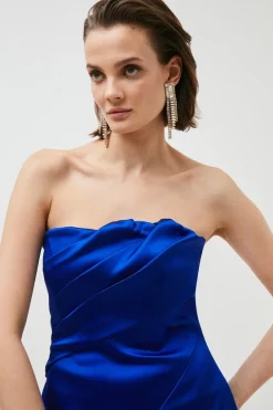 Coupon 🛒 Karen Millen Italian Structured Satin Bandeau Mini 👗 Dress 💯 9 Coupon 🛒 Karen Millen Italian Structured Satin Bandeau Mini 👗 Dress 💯 -Occasionwear Popular Store bkk00571 cobalt xl 1
