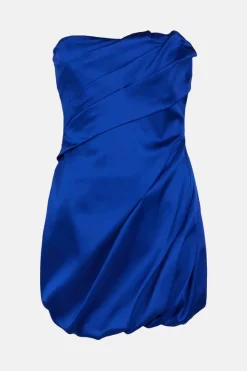 Coupon 🛒 Karen Millen Italian Structured Satin Bandeau Mini 👗 Dress 💯 11 Coupon 🛒 Karen Millen Italian Structured Satin Bandeau Mini 👗 Dress 💯 -Occasionwear Popular Store bkk00571 cobalt xl 3