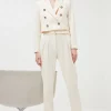 Deals ๐ Karen Millen Clean Tailored Belted Slim Leg Trouser โ๏ธ 1 Deals ๐ Karen Millen Clean Tailored Belted Slim Leg Trouser โ๏ธ -Occasionwear Popular Store bkk00572 cream xl