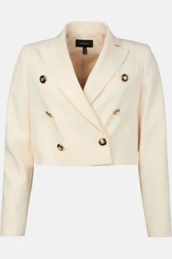 Deals 🌟 Karen Millen Clean Tailored Belted Slim Leg Trouser ✔️ -Occasionwear Popular Store bkk00572 cream xl 3