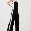 Best Sale ๐ Karen Millen Compact Stretch Viscose Button Jumpsuit ๐ 1 Best Sale ๐ Karen Millen Compact Stretch Viscose Button Jumpsuit ๐ -Occasionwear Popular Store bkk00576 mono xl