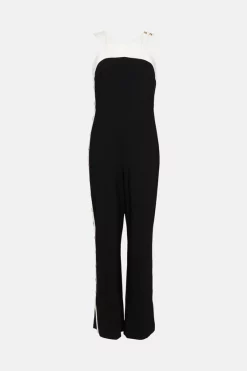 Best Sale ๐ Karen Millen Compact Stretch Viscose Button Jumpsuit ๐ 11 Best Sale ๐ Karen Millen Compact Stretch Viscose Button Jumpsuit ๐ -Occasionwear Popular Store bkk00576 mono xl 3