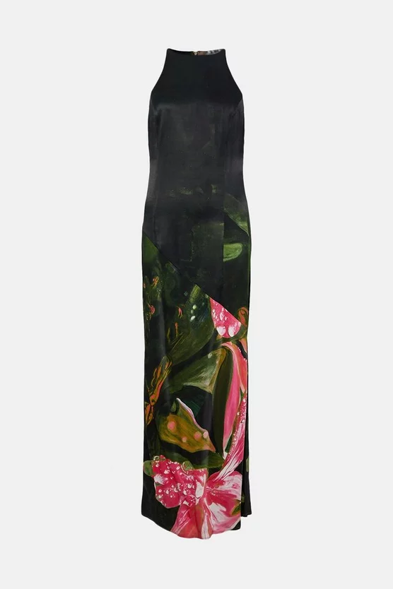 Buy ๐ Karen Millen Apotheosis Structured Woven Prom ๐ Dress - floral ๐ฅฐ 6 Buy ๐ Karen Millen Apotheosis Structured Woven Prom ๐ Dress - floral ๐ฅฐ - Image 4