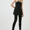 Best Sale ❤️ Karen Millen Compact Stretch Tailored Bandeau Bodice 😍 2 Best Sale ❤️ Karen Millen Compact Stretch Tailored Bandeau Bodice 😍 -Occasionwear Popular Store bkk00766 black xl