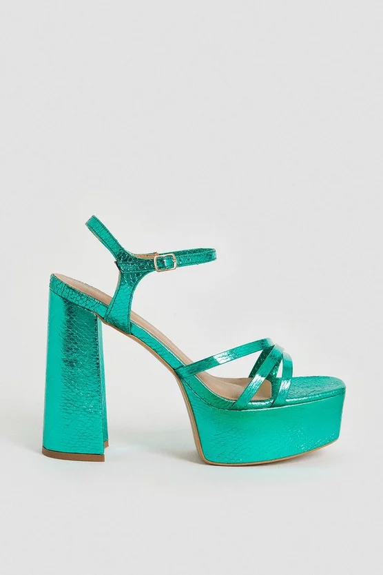 Top 10 βοΈ Karen Millen Metallic Strappy Platform π 3 Top 10 βοΈ Karen Millen Metallic Strappy Platform π