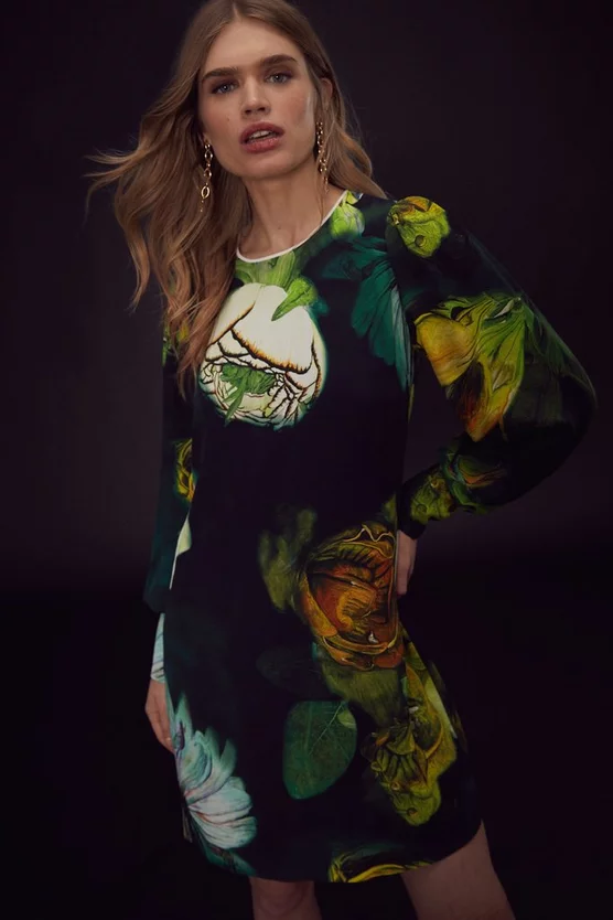 Deals π Karen Millen Apotheosis Piped Balloon Sleeve Woven π Dress - floral π₯° 3 Deals π Karen Millen Apotheosis Piped Balloon Sleeve Woven π Dress - floral π₯°