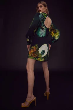 Deals π Karen Millen Apotheosis Piped Balloon Sleeve Woven π Dress - floral π₯° 10 Deals π Karen Millen Apotheosis Piped Balloon Sleeve Woven π Dress - floral π₯° -Occasionwear Popular Store bkk00839 floral xl 2