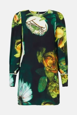 Deals π Karen Millen Apotheosis Piped Balloon Sleeve Woven π Dress - floral π₯° 11 Deals π Karen Millen Apotheosis Piped Balloon Sleeve Woven π Dress - floral π₯° -Occasionwear Popular Store bkk00839 floral xl 3