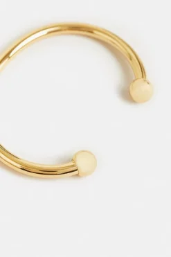 Brand new 🎉 Karen Millen Gold Plated Ball Cuff Bangle ❤️ -Occasionwear Popular Store bkk00852 gold xl 3