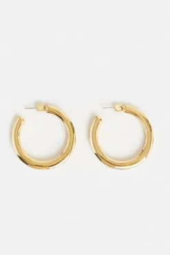 Best deal ๐ฅฐ Karen Millen Chunky Hoops ๐ 11 Best deal ๐ฅฐ Karen Millen Chunky Hoops ๐ -Occasionwear Popular Store bkk00853 gold xl 3