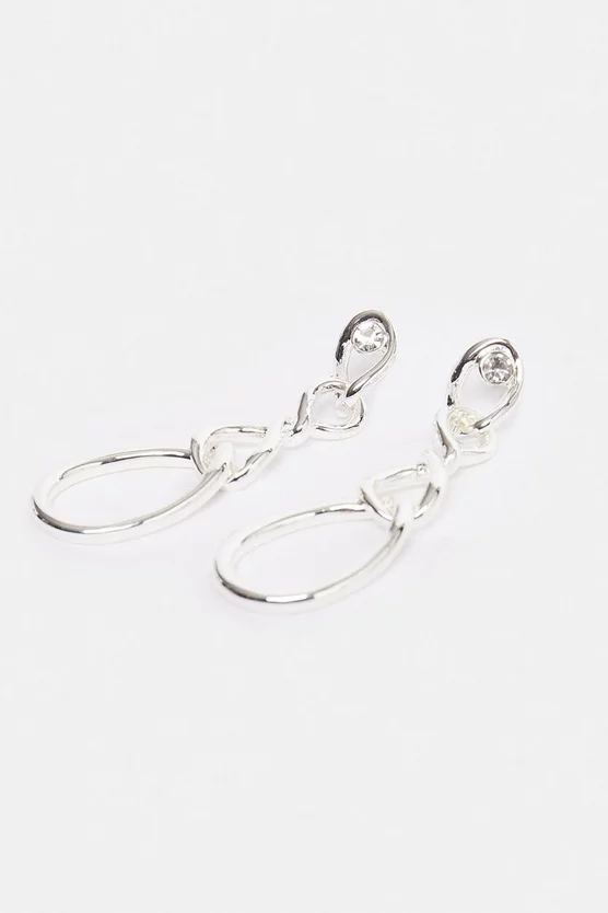 Best deal ๐ Karen Millen Silver Plated Twisted Drop Earrings ๐ 5 Best deal ๐ Karen Millen Silver Plated Twisted Drop Earrings ๐ - Image 3