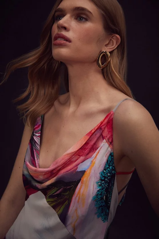 Promo β€οΈ Karen Millen Apotheosis Strappy Woven Slip π Dress - floral β€οΈ 4 Promo β€οΈ Karen Millen Apotheosis Strappy Woven Slip π Dress - floral β€οΈ - Image 2