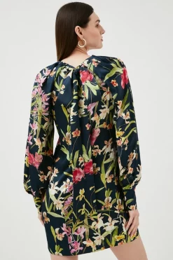 Cheap ❤️ Karen Millen Floral Print Tie Detail Woven Shift 👗 Dress 😉 -Occasionwear Popular Store bkk01266 floral xl 2