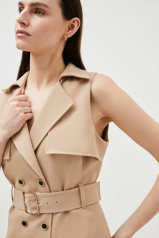 Best deal ๐ Karen Millen Belted Trench Pencil Midi ๐ Dress ๐ 4 Best deal ๐ Karen Millen Belted Trench Pencil Midi ๐ Dress ๐ - Image 2
