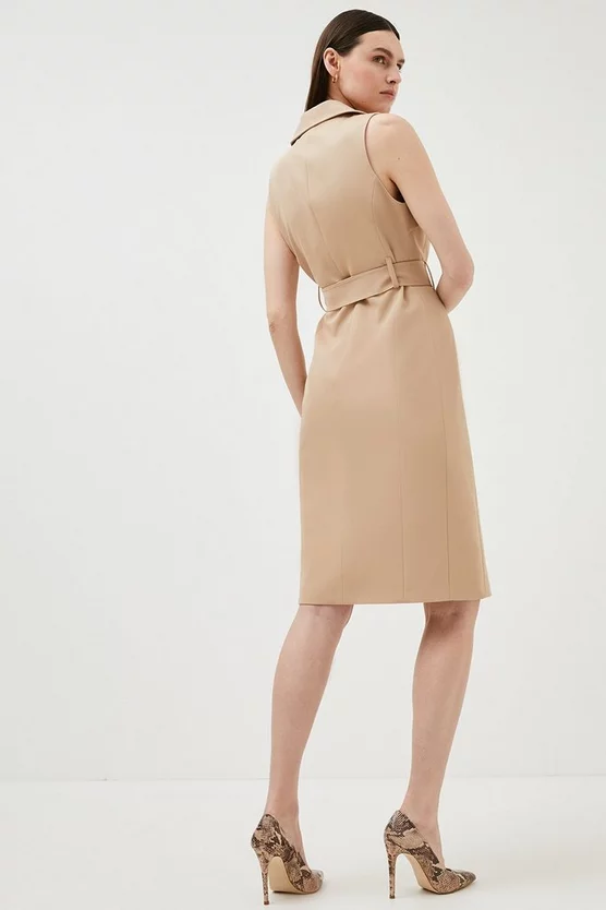 Best deal ๐ Karen Millen Belted Trench Pencil Midi ๐ Dress ๐ 5 Best deal ๐ Karen Millen Belted Trench Pencil Midi ๐ Dress ๐ - Image 3