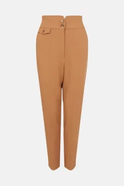 Flash Sale ๐ Karen Millen Compact Stretch Tailored Trouser โ 10 Flash Sale ๐ Karen Millen Compact Stretch Tailored Trouser โ -Occasionwear Popular Store bkk01518 camel xl 3