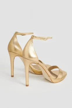 Wholesale ๐ Karen Millen Leather Square Toe Platform ๐ฉด Sandal - gold ๐ 14 Wholesale ๐ Karen Millen Leather Square Toe Platform ๐ฉด Sandal - gold ๐ -Occasionwear Popular Store bkk01564 gold xl 5
