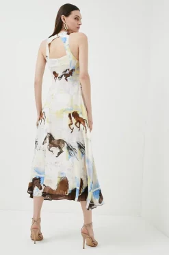 Best deal ๐ฏ Karen Millen Scenic Stallion Viscose Crepe Woven Maxi - cream โญ 10 Best deal ๐ฏ Karen Millen Scenic Stallion Viscose Crepe Woven Maxi - cream โญ -Occasionwear Popular Store bkk01836 cream xl 2