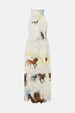Best deal ๐ฏ Karen Millen Scenic Stallion Viscose Crepe Woven Maxi - cream โญ 11 Best deal ๐ฏ Karen Millen Scenic Stallion Viscose Crepe Woven Maxi - cream โญ -Occasionwear Popular Store bkk01836 cream xl 3