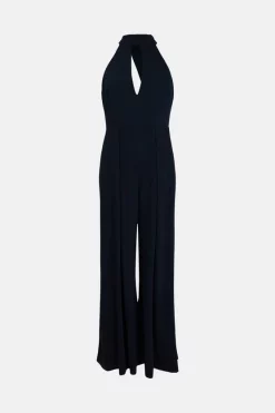 New ๐ Karen Millen Soft Tailored Halter Neck Wide Leg Jumpsuit - navy ๐ 11 New ๐ Karen Millen Soft Tailored Halter Neck Wide Leg Jumpsuit - navy ๐ -Occasionwear Popular Store bkk01959 navy xl 3