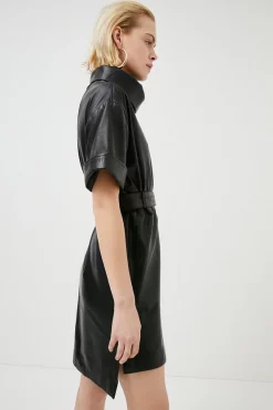 Cheap โค๏ธ Karen Millen Leather Relaxed Belted Mini ๐ Dress - black ๐คฉ 10 Cheap โค๏ธ Karen Millen Leather Relaxed Belted Mini ๐ Dress - black ๐คฉ -Occasionwear Popular Store bkk02144 black xl 2