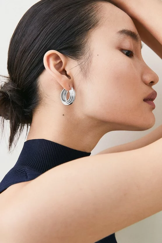 Best reviews of โจ Karen Millen Silver Plated Stainless Steel Hoops ๐ 3 Best reviews of โจ Karen Millen Silver Plated Stainless Steel Hoops ๐