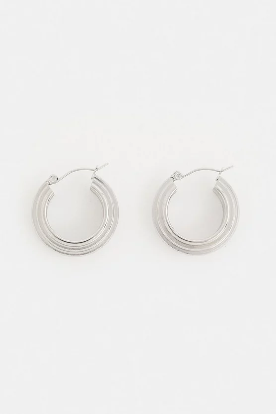 Best reviews of โจ Karen Millen Silver Plated Stainless Steel Hoops ๐ 4 Best reviews of โจ Karen Millen Silver Plated Stainless Steel Hoops ๐ - Image 2