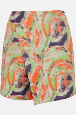 Best deal ๐ Karen Millen Abstract Jacquard Buckle Waist Skort - multi ๐ 10 Best deal ๐ Karen Millen Abstract Jacquard Buckle Waist Skort - multi ๐ -Occasionwear Popular Store bkk02700 multi xl 4