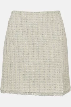 Buy ✨ Karen Millen Spring Boucle Mini 👗 Skirt - cream 🎉 -Occasionwear Popular Store bkk02760 cream xl 3