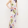 Best deal 🔔 Karen Millen Scattering Viola and Tulipa Floral Compact Viscose Cross Back Maxi 😍 1 Best deal 🔔 Karen Millen Scattering Viola and Tulipa Floral Compact Viscose Cross Back Maxi 😍 -Occasionwear Popular Store bkk02824 floral xl