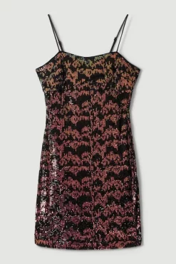 Best reviews of 🤩 Karen Millen Premium Sequin Crepe Strapless Mini 👗 Dress - multi 🌟 -Occasionwear Popular Store bkk03230 multi xl 4